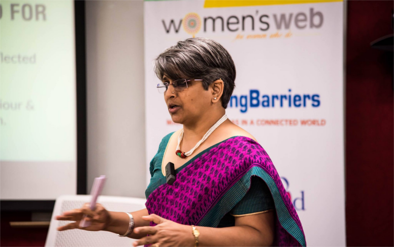 Mangal Karnad at Fablesquare at #BreakingBarriers @womensweb Bangalore 2017