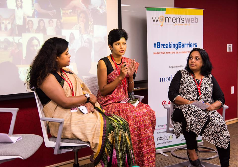 Content Marketing at #BreakingBarriers by Women's Web, Bangalore, 2017